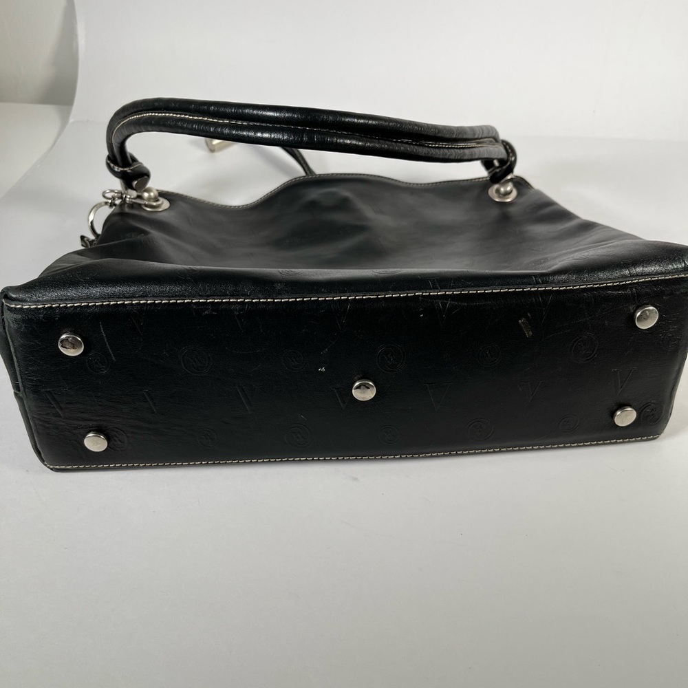 Vakko Genuine Leather Black Sholder Women Bag - Picture 4 of 15